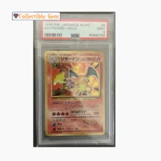 1996 Pokémon Japanese Basic Charizard Holo – PSA 9 Mint – Vintage Original TCG Card