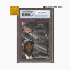 1996-97 Kobe Bryant Fleer Metal #137 Rookie RC | Los Angeles Lakers | Graded GEM MINT 10