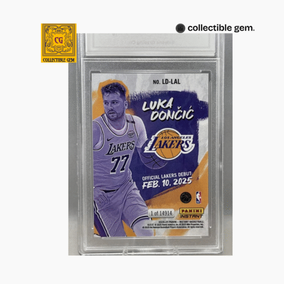 Luka Dončić Lakers Debut | 2024-25 Panini Instant Limited Run | Graded GEM MINT 10