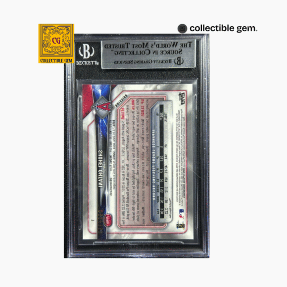 Shohei Ohtani BGS 9 | 2018 Bowman Chrome #1 Batting Blue Refractor Rookie RC /150