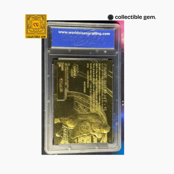 1996 Kobe Bryant Fleer 23KT Gold Rookie Purple Signature | Graded GEM MINT 10