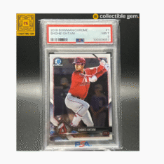 2018 Bowman Chrome - Base Shohei Ohtani #1 Batting (RC) PSA 9