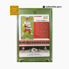 2021 Panini Playbook Patrick Mahomes II White Sparkle Prizm SSP – Kansas City Chiefs