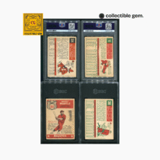 1959 Topps Complete Baseball Set | Mickey Mantle | Bob Gibson Rookie | PSA & SGC Graded