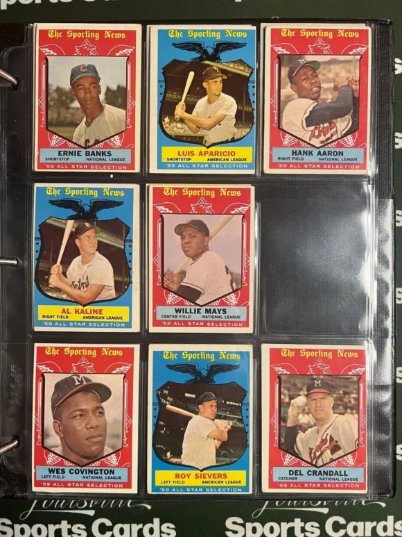 1959 Topps Complete Baseball Set | Mickey Mantle | Bob Gibson Rookie | PSA & SGC Graded - Image 3