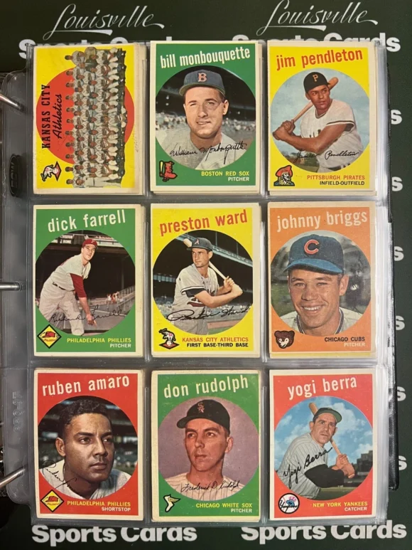 1959 Topps Complete Baseball Set | Mickey Mantle | Bob Gibson Rookie | PSA & SGC Graded - Image 14