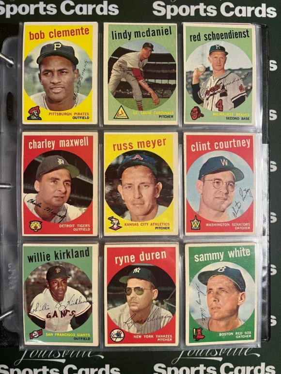 1959 Topps Complete Baseball Set | Mickey Mantle | Bob Gibson Rookie | PSA & SGC Graded - Image 17