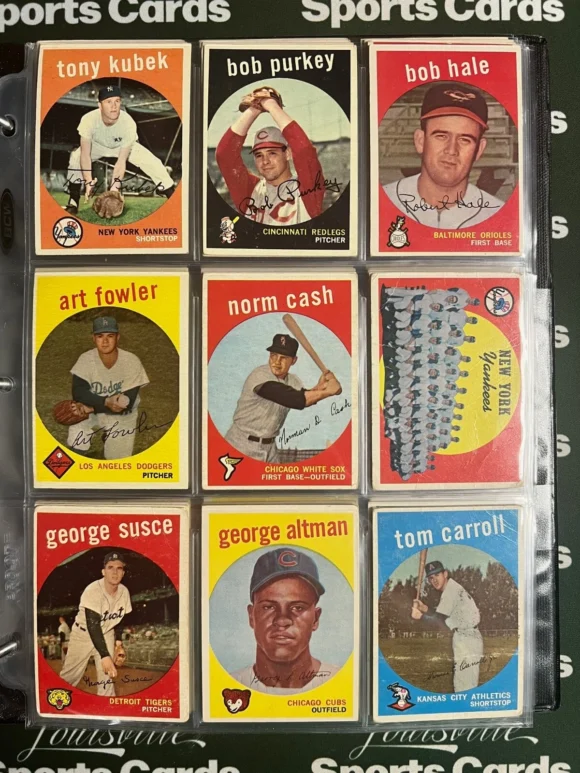 1959 Topps Complete Baseball Set | Mickey Mantle | Bob Gibson Rookie | PSA & SGC Graded - Image 18