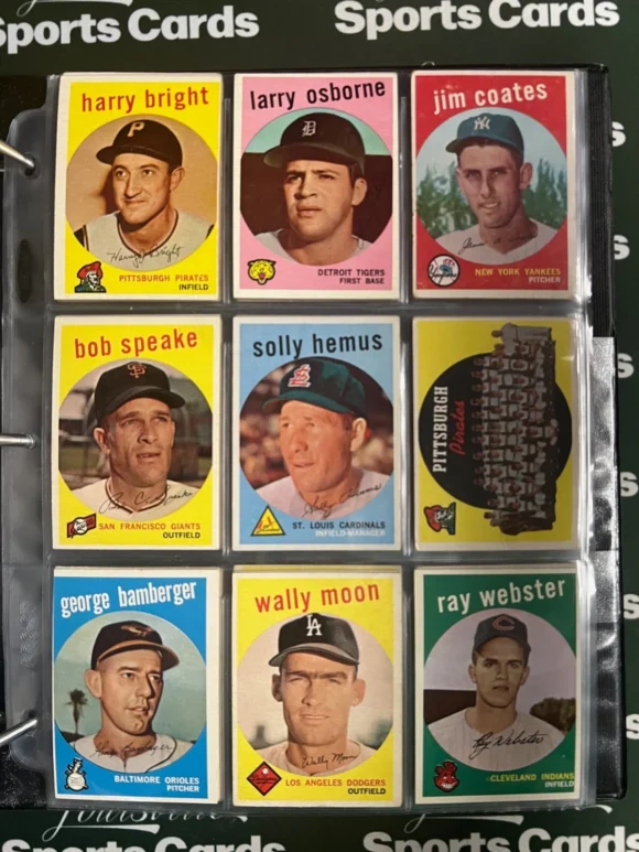 1959 Topps Complete Baseball Set | Mickey Mantle | Bob Gibson Rookie | PSA & SGC Graded - Image 19