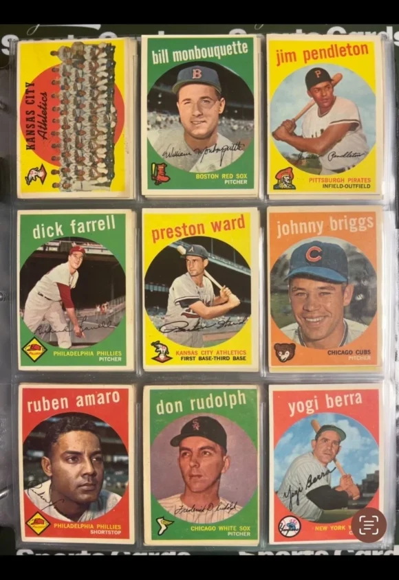 1959 Topps Complete Baseball Set | Mickey Mantle | Bob Gibson Rookie | PSA & SGC Graded - Image 4